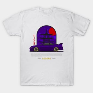 Legend Purple Skyline GTR R33 JDM T-Shirt